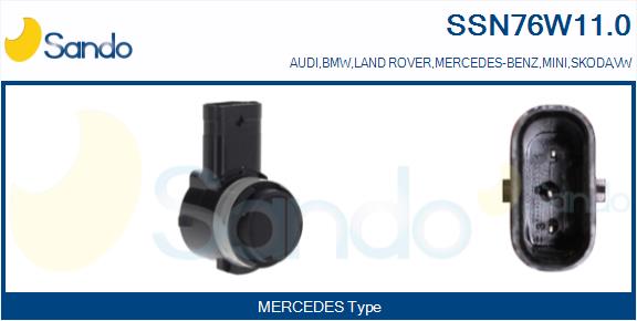 Sensore, assistenza parcheggio SANDO SSN76W11.0
