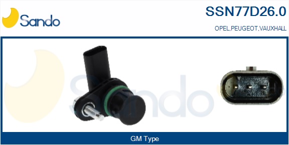 Sensore, posizione albero a camme SANDO SSN77D26.0