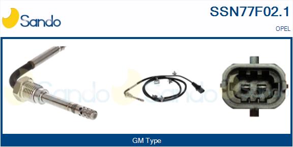 Sensore, temperatura gas scarico SANDO SSN77F02.1