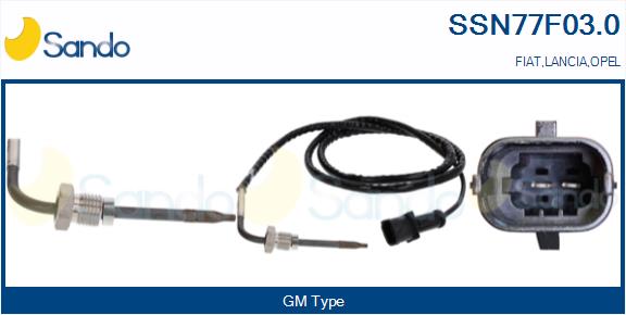 Sensore, temperatura gas scarico SANDO SSN77F03.0