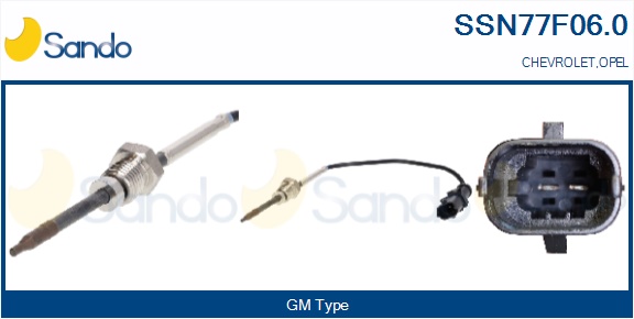 Sensore, temperatura gas scarico SANDO SSN77F06.0