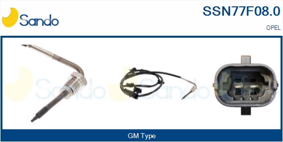 Sensore, temperatura gas scarico SANDO SSN77F08.0
