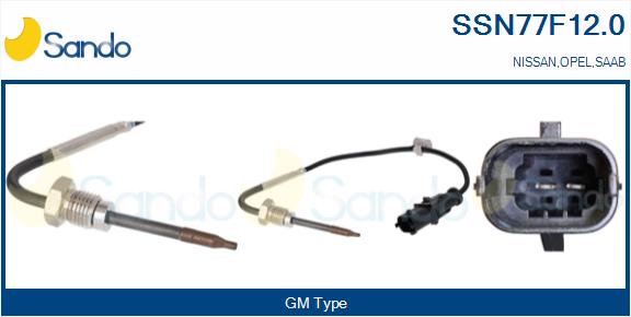 Sensore, temperatura gas scarico SANDO SSN77F12.0