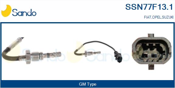 Sensore, temperatura gas scarico SANDO SSN77F13.1