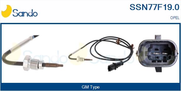 Sensore, temperatura gas scarico SANDO SSN77F19.0