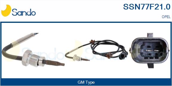Sensore, temperatura gas scarico SANDO SSN77F21.0