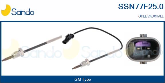 Sensore, temperatura gas scarico SANDO SSN77F25.0