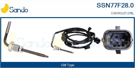 Sensore, temperatura gas scarico SANDO SSN77F28.0