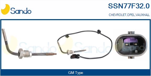 Sensore, temperatura gas scarico SANDO SSN77F32.0