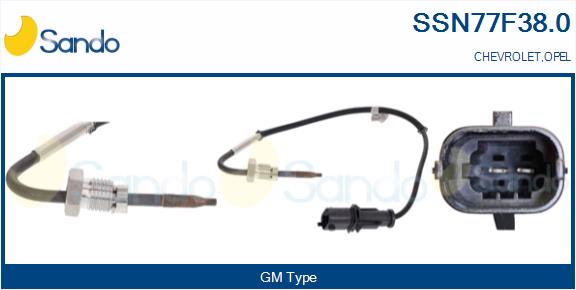 Sensore, temperatura gas scarico SANDO SSN77F38.0