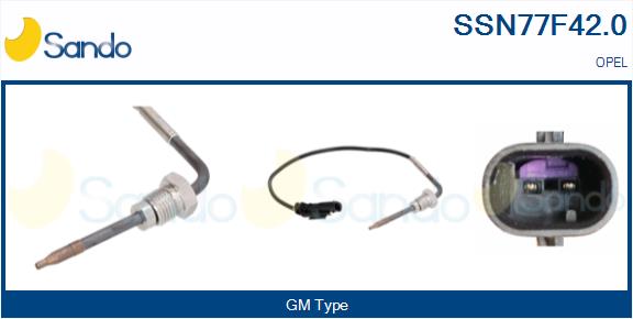 Sensore, temperatura gas scarico SANDO SSN77F42.0