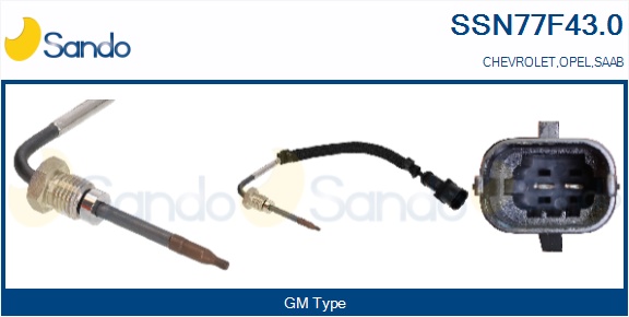 Sensore, temperatura gas scarico SANDO SSN77F43.0
