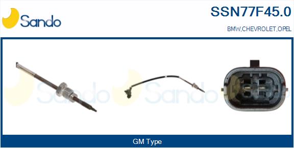 Sensore, temperatura gas scarico SANDO SSN77F45.0