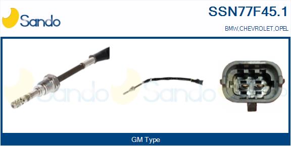 Sensore, temperatura gas scarico SANDO SSN77F45.1