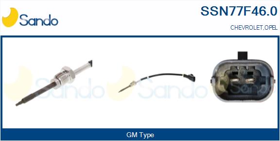 Sensore, temperatura gas scarico SANDO SSN77F46.0