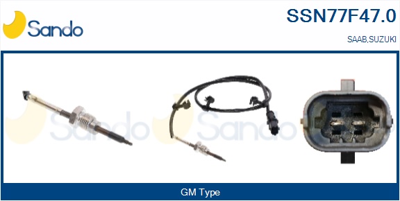Sensore, temperatura gas scarico SANDO SSN77F47.0