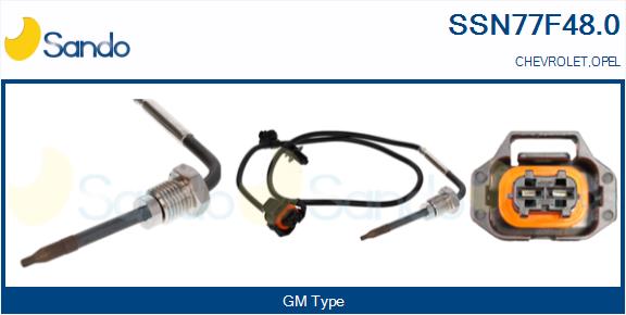 Sensore, temperatura gas scarico SANDO SSN77F48.0