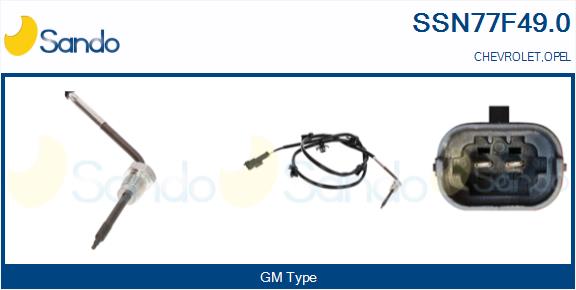 Sensore, temperatura gas scarico SANDO SSN77F49.0