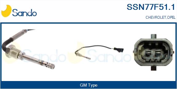 Sensore, temperatura gas scarico SANDO SSN77F51.1