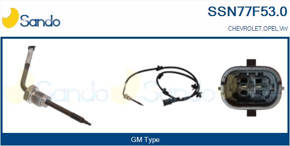 Sensore, temperatura gas scarico SANDO SSN77F53.0