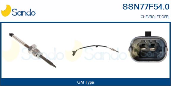 Sensore, temperatura gas scarico SANDO SSN77F54.0