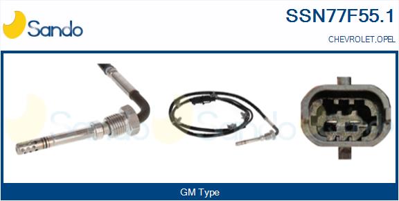 Sensore, temperatura gas scarico SANDO SSN77F55.1