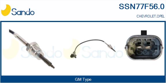Sensore, temperatura gas scarico SANDO SSN77F56.0
