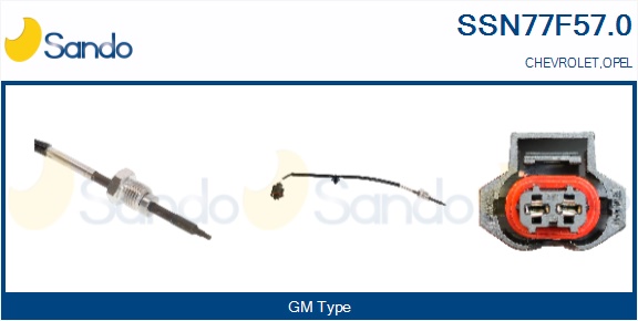 Sensore, temperatura gas scarico SANDO SSN77F57.0