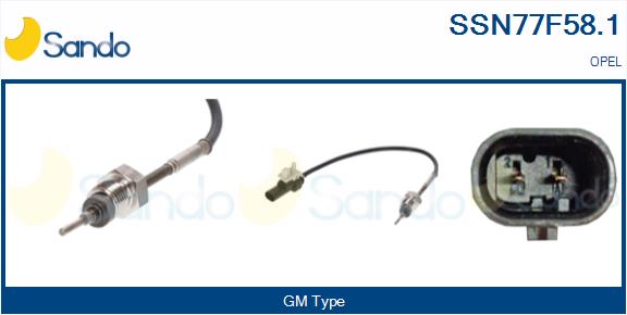 Sensore, temperatura gas scarico SANDO SSN77F58.1