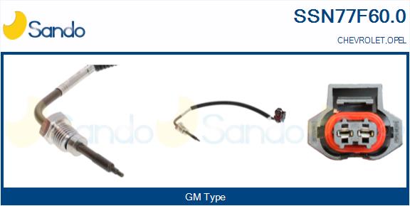 Sensore, temperatura gas scarico SANDO SSN77F60.0