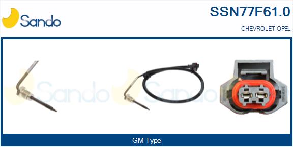 Sensore, temperatura gas scarico SANDO SSN77F61.0