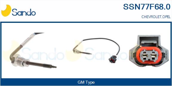 Sensore, temperatura gas scarico SANDO SSN77F68.0