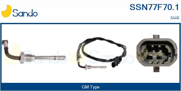 Sensore, temperatura gas scarico SANDO SSN77F70.1