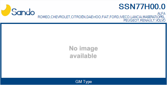 Sensore, temperatura refrigerante SANDO SSN77H00.0