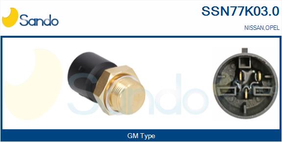 Termocontatto, ventola radiatore SANDO SSN77K03.0