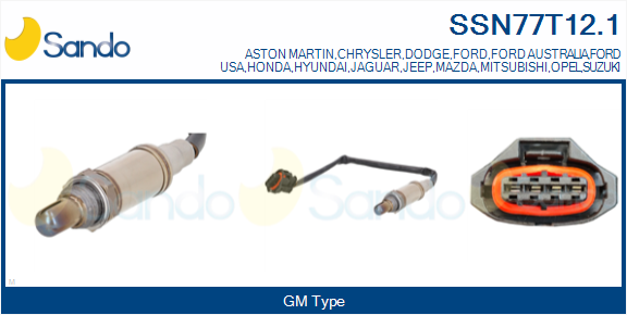 Sonda lambda SANDO SSN77T12.1
