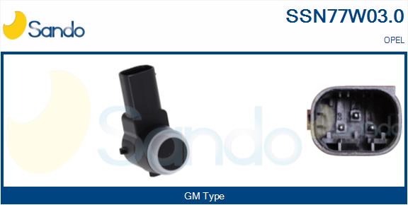 Sensore, assistenza parcheggio SANDO SSN77W03.0