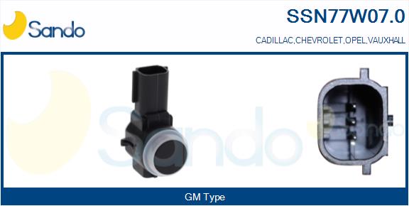 Sensore, assistenza parcheggio SANDO SSN77W07.0
