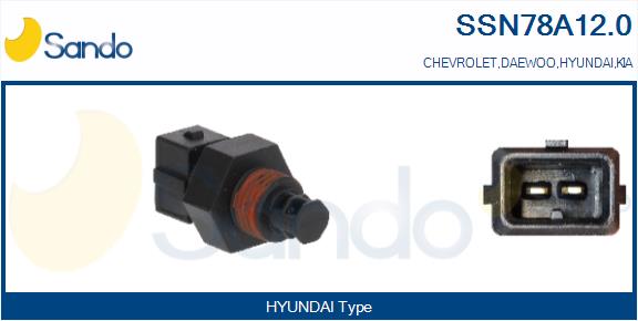 Sensore, temperatura aria aspirata SANDO SSN78A12.0
