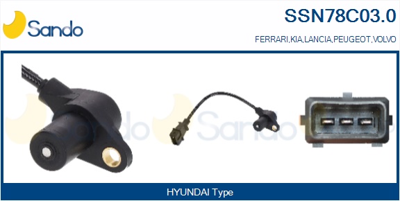 Generatore di impulsi, albero a gomiti SANDO SSN78C03.0