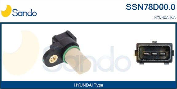 Sensore, posizione albero a camme SANDO SSN78D00.0