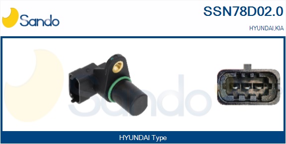 Sensore, posizione albero a camme SANDO SSN78D02.0