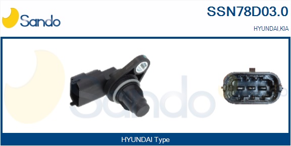 Sensore, posizione albero a camme SANDO SSN78D03.0