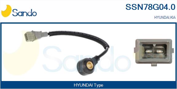 Sensore di detonazione SANDO SSN78G04.0