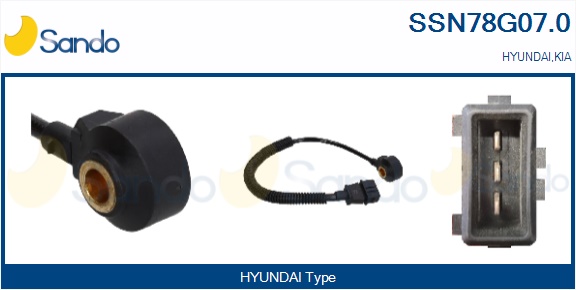 Sensore di detonazione SANDO SSN78G07.0