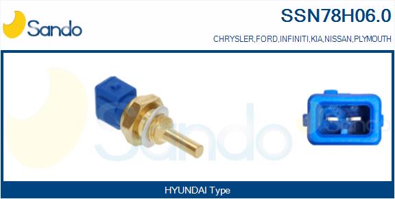 Sensore, temperatura refrigerante SANDO SSN78H06.0