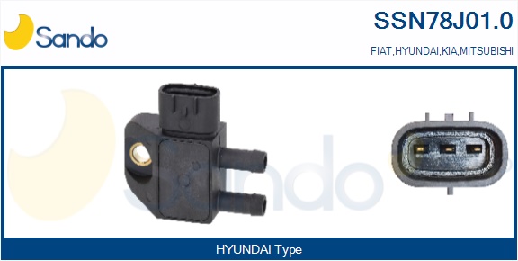 Sensore, pressione gas scarico SANDO SSN78J01.0