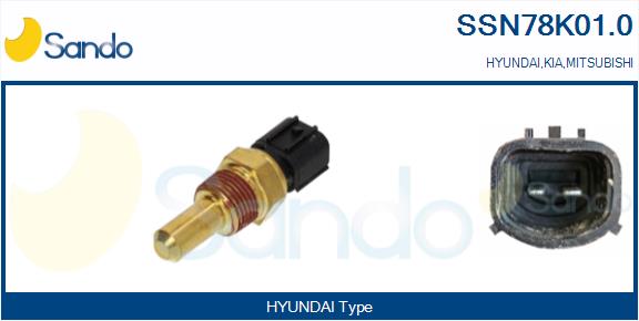 Termocontatto, ventola radiatore SANDO SSN78K01.0