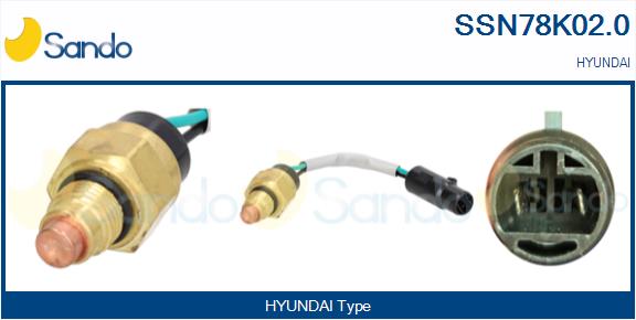 Termocontatto, ventola radiatore SANDO SSN78K02.0