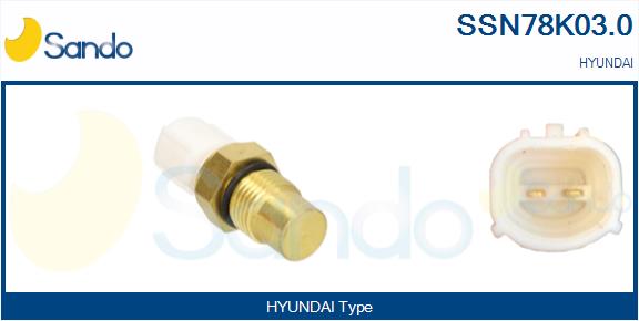 Termocontatto, ventola radiatore SANDO SSN78K03.0